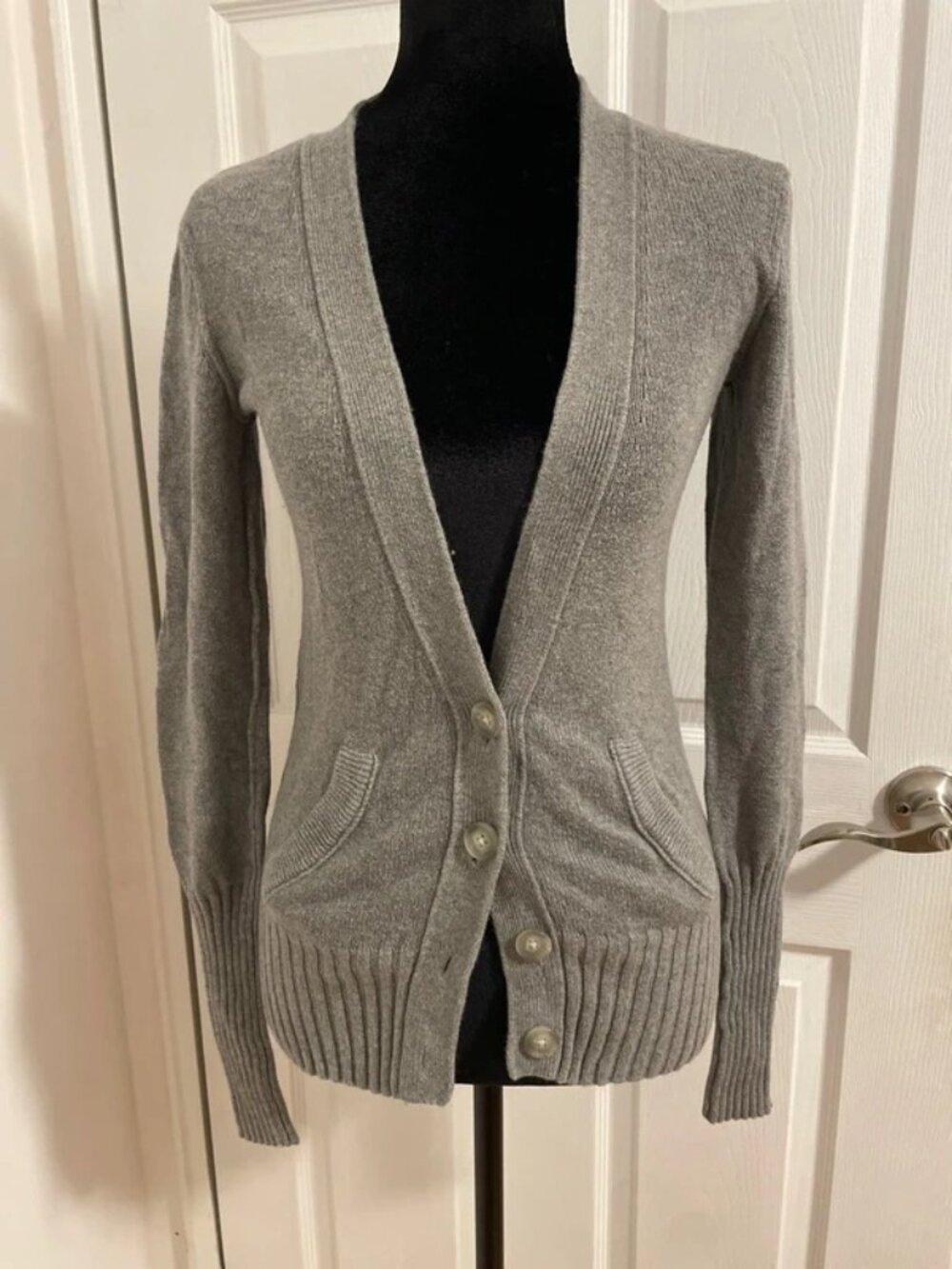 American Eagle Women’s Gray Long Cardigan Sweater XS